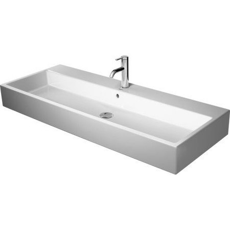 DURAVIT Washbasin 47" Vero Air w/Overflow+FaucetDeck w/3 Holes Wh 2350120030